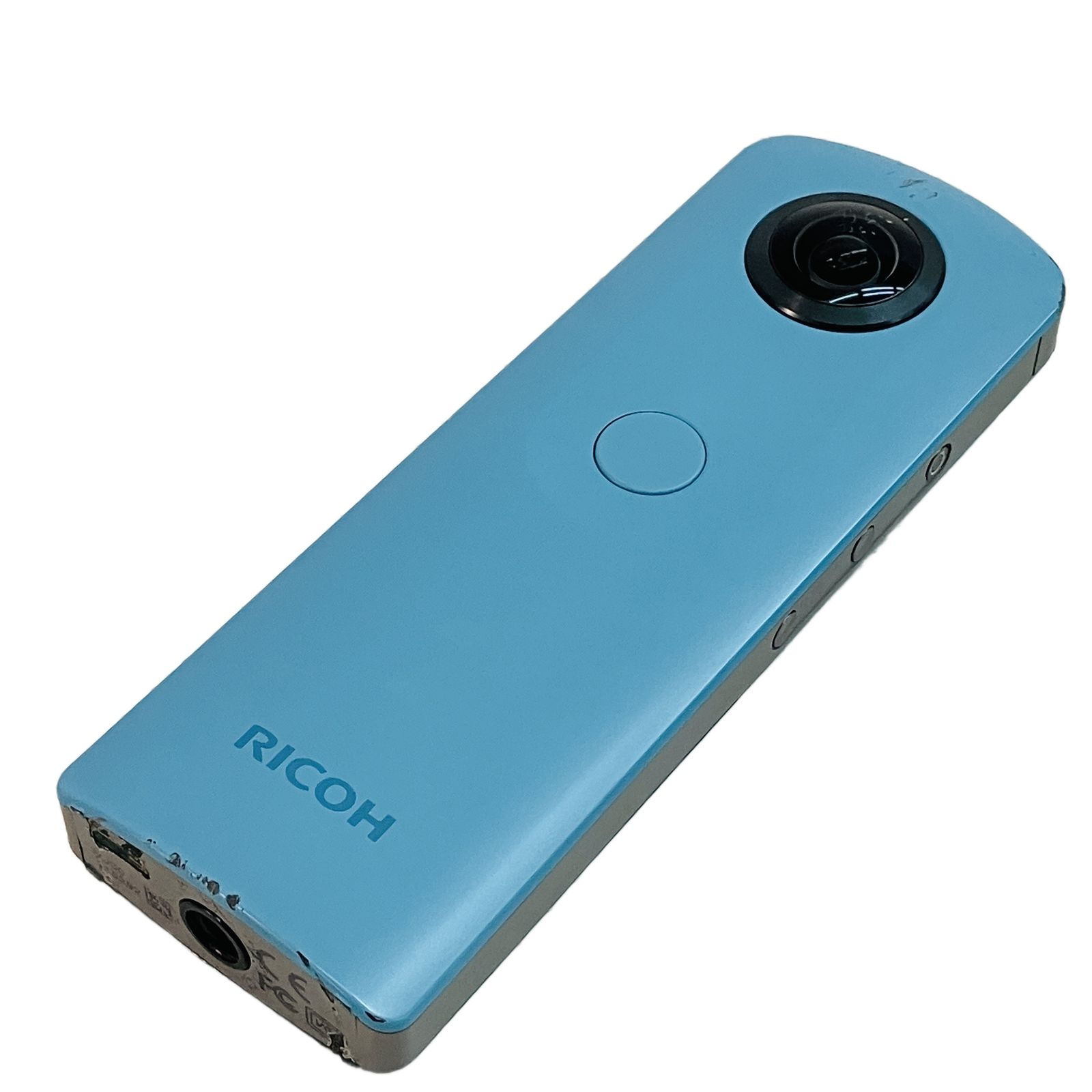 RICOH THETA SC 全天球カメラ ブルー 360度カメラ リコー 中古 訳有