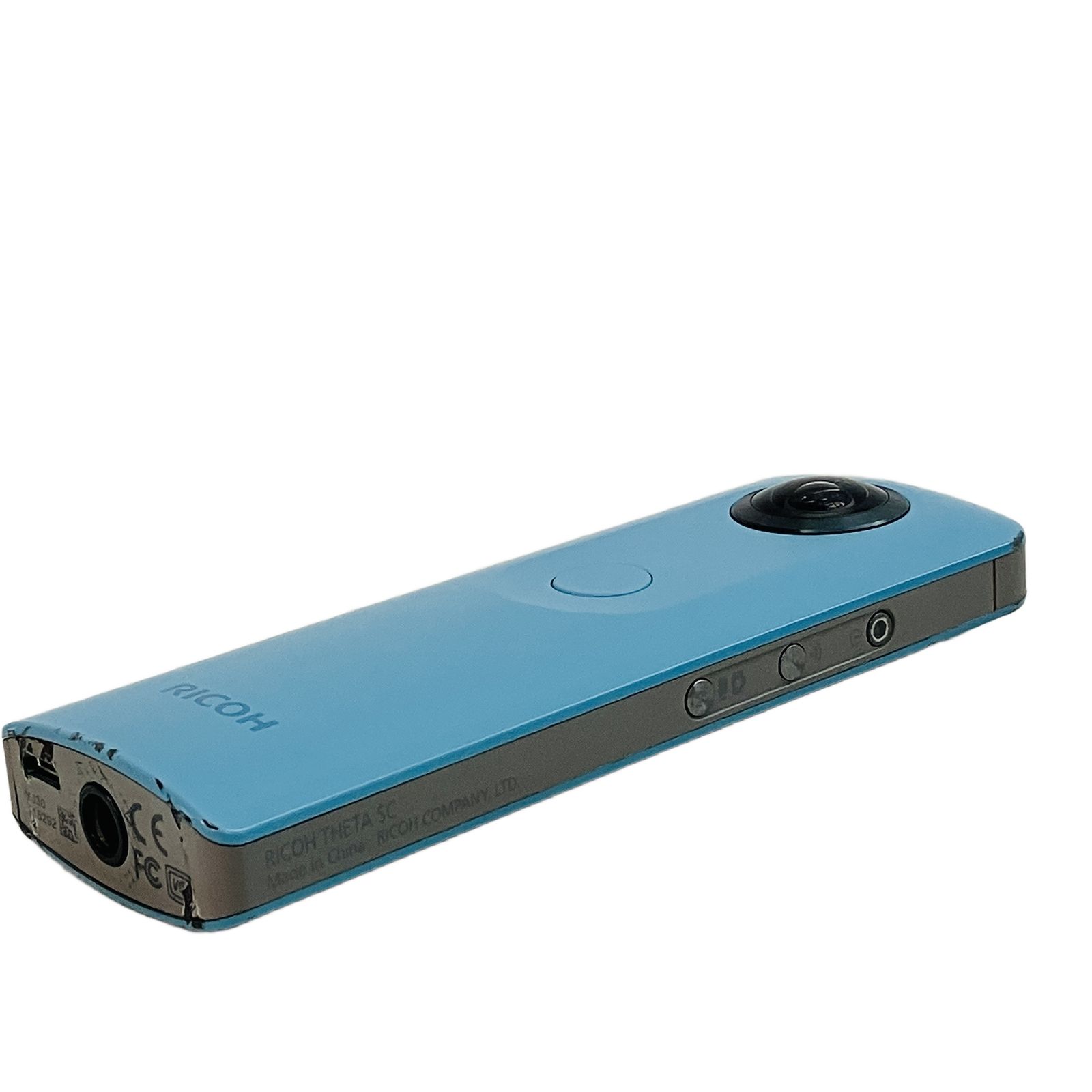 RICOH THETA SC 全天球カメラ ブルー 360度カメラ リコー 中古 訳有