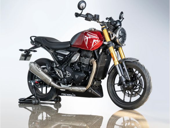 FACTORY m カーボンベリーパン トライアンフ SPEED 400