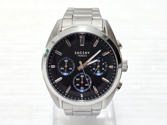 中古品】 サクスニー イザック SACSNY Y'saccs クォーツ 腕時計 SY