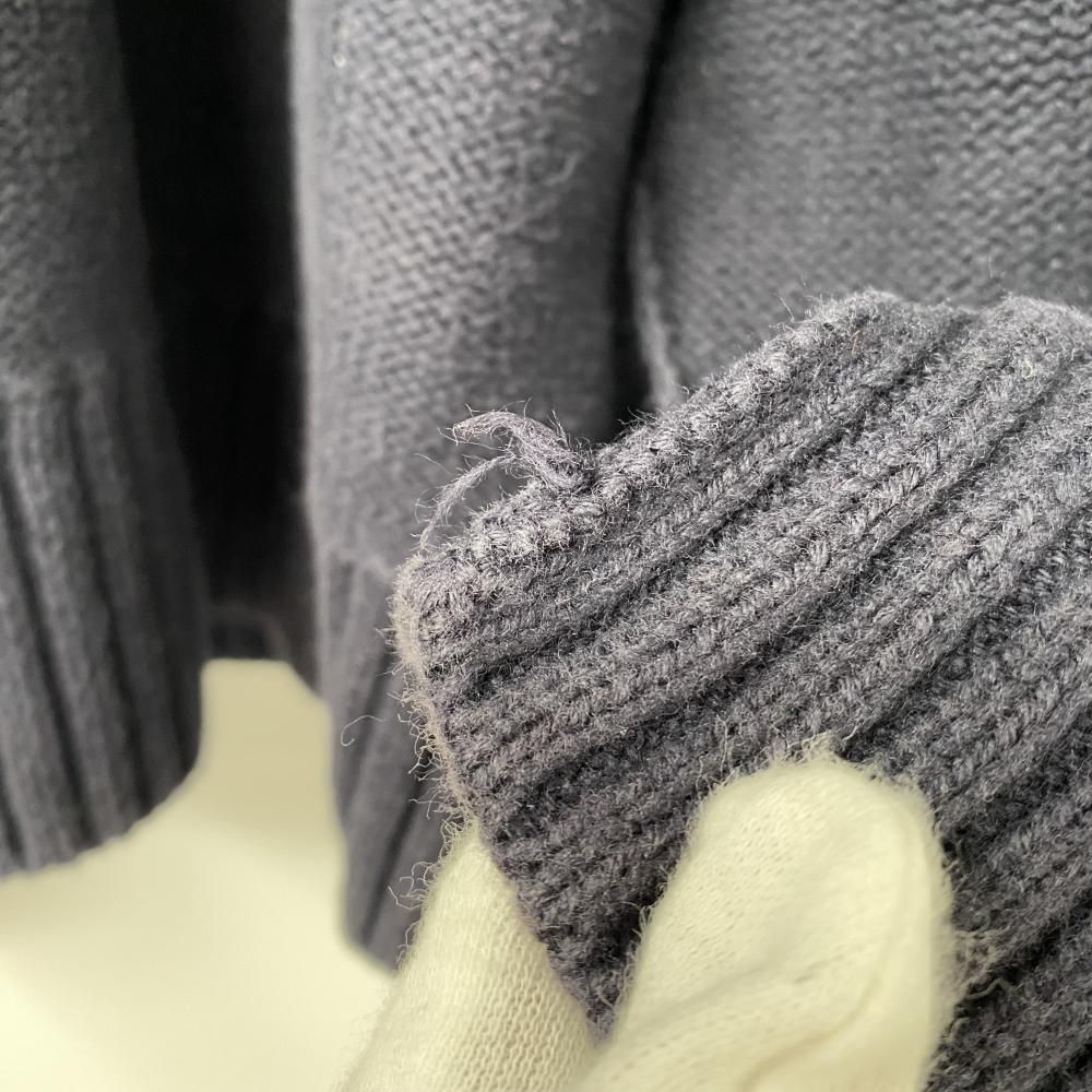 中古】DAIRIKU TTTMSW American Pullover Knit with Flower ネイビー