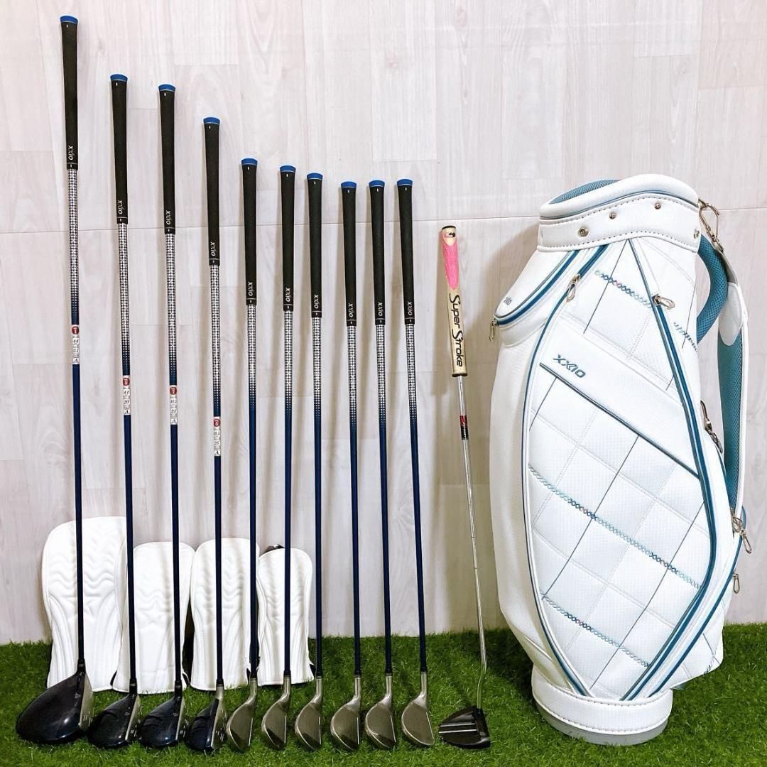 XXIO9 ゼクシオ MP900 レディースゴルフセット 初心者 L 女性用 ゼクシオ9 XXIO9 MP900 レディース L ゴルフクラブセット 8本 右