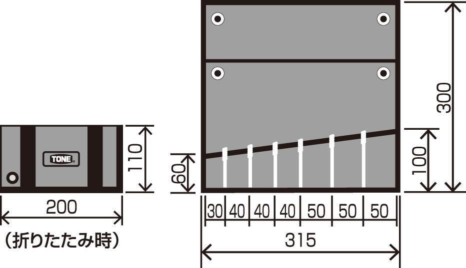 TONE 布袋 KTC MSR1A 6本 アダプタ BZ14-BA3 セット - メルカリ
