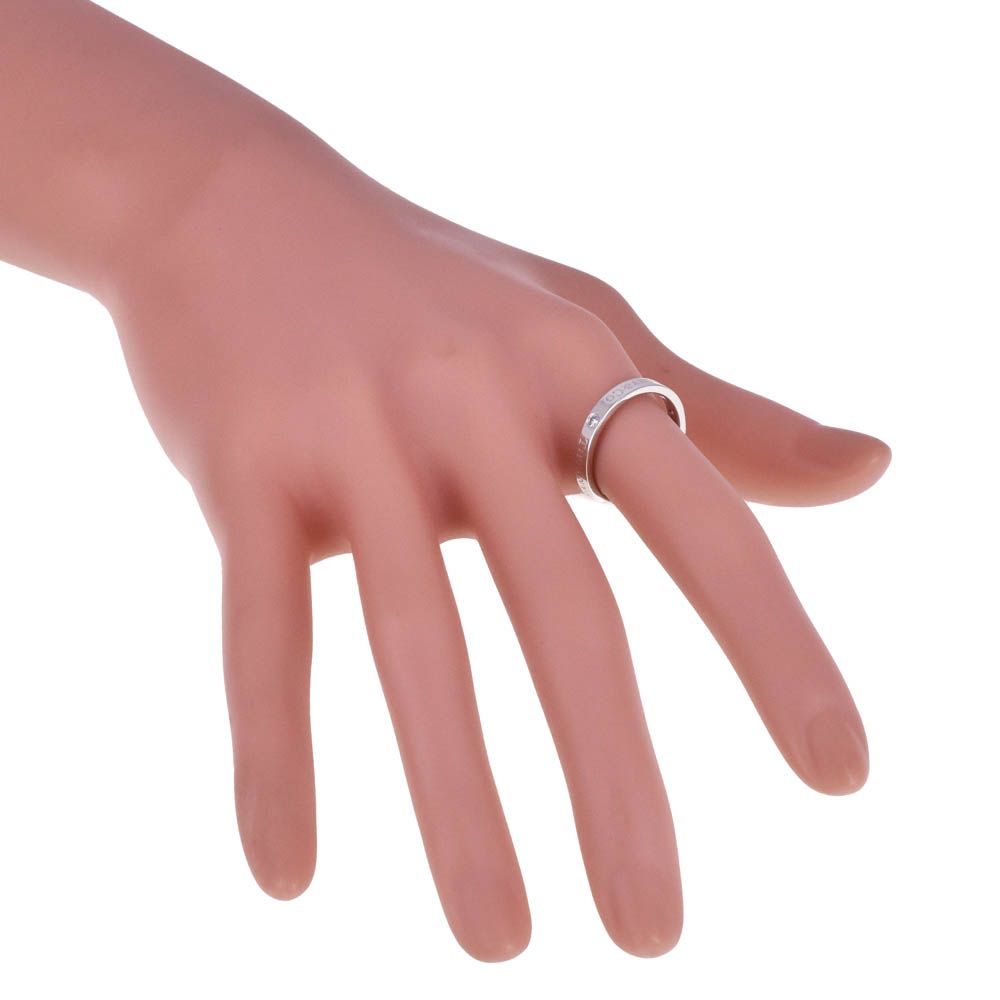 ティファニー TIFFANY&Co. フラット バンドリング サイズ53/JP13 Pt950