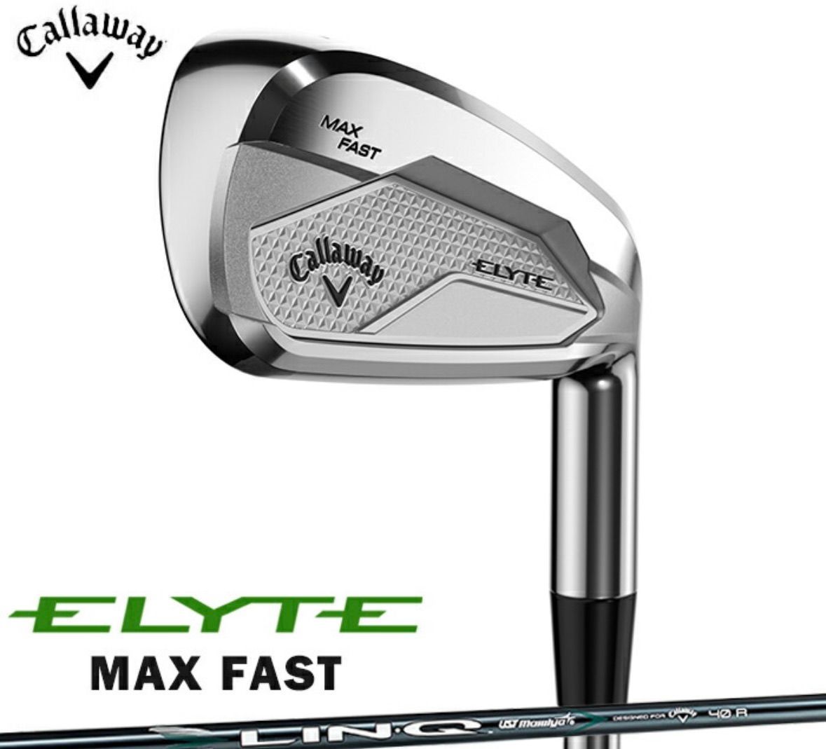 キャロウェイ アイアン ELYTE エリート MAX FAST カーボン Rシャフト