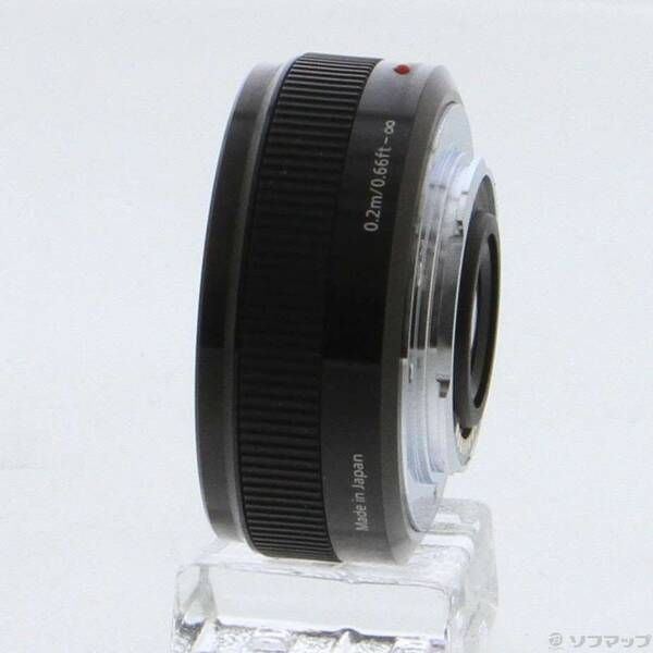 中古品〕 LUMIX G 20mm／F1.7 II ASPH. H-H020A-K ブラック【368