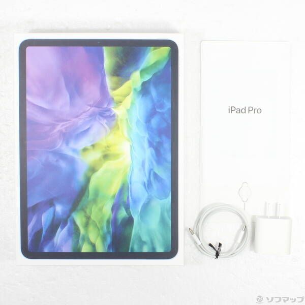 中古品〕 iPad Pro 11インチ 第2世代 256GB シルバー MXE52J／A SIM