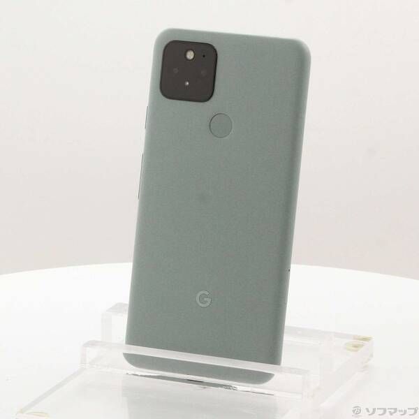 中古品〕 Google Pixel 5 128GB ソータセージ G5NZ6 SIMフリー【352