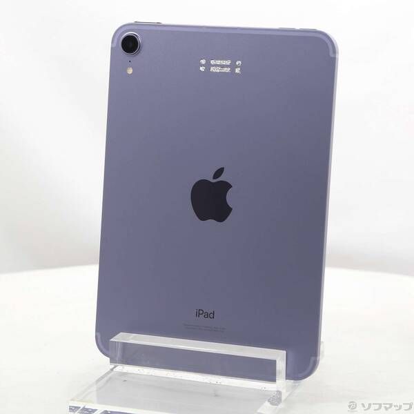 中古品〕 iPad mini 第6世代 256GB パープル MK8K3J／A SIMフリー【262