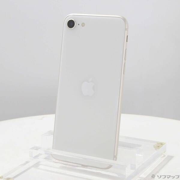中古品〕 iPhone SE 第3世代 64GB スターライト MMYD3J／A SIMフリー
