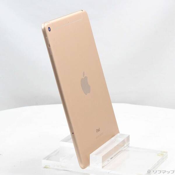 中古品〕 iPad mini 第5世代 256GB ゴールド MUXE2J／A SIMフリー【352