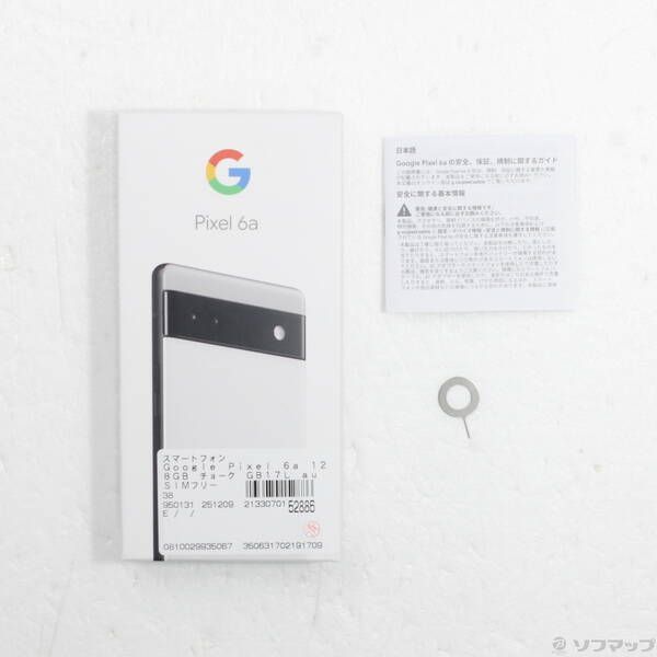 Pixel 6a チョーク 6GB 128GB GB17 SIMフリー Google Google Pixel 6a