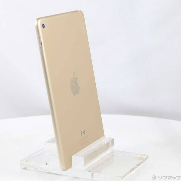 【中古】iPad mini4 128GB ゴールド iPad mini4 ゴールド 128GB 美品