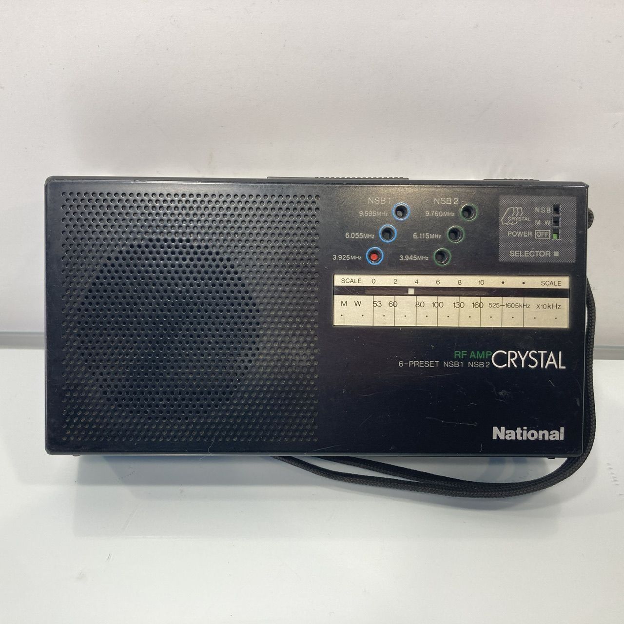 ナショナルパナソニック　ラジオ　レトロ　インテリア National ナショナル Panasonic コンパクトラジオ R-266 昭和レトロ