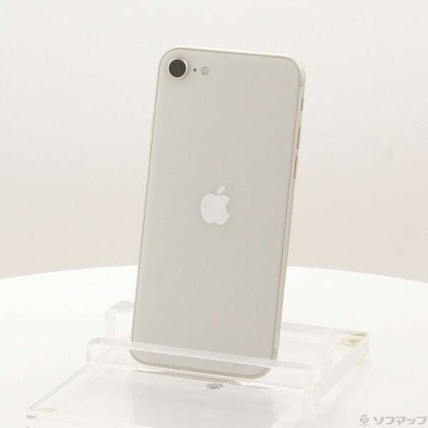 iPhone SE 第３世代 64GB スターライト 中古 iPhone SE (第3世代) 64GB スターライト (製造番号：351153480721291