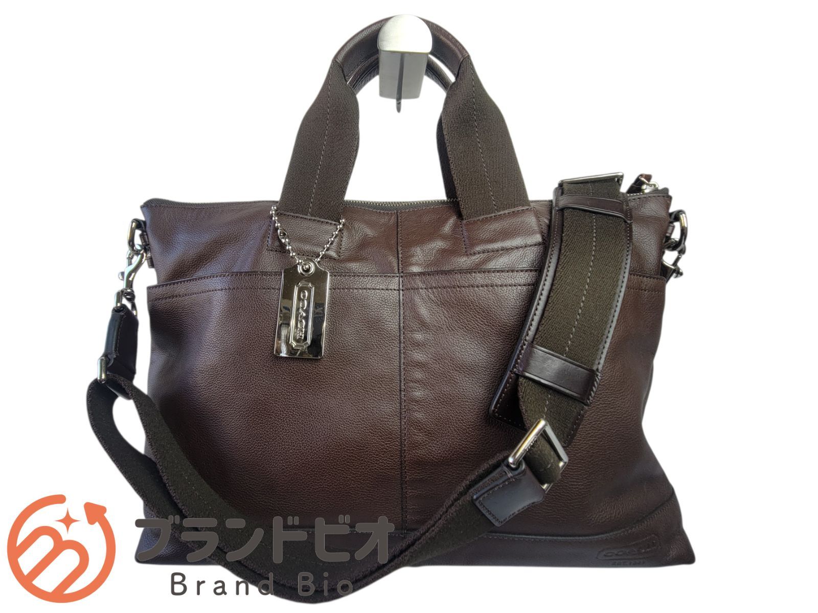 m*k様 オールドコーチ ダークブラウン ビジネスバッグ COACH ブリーフ