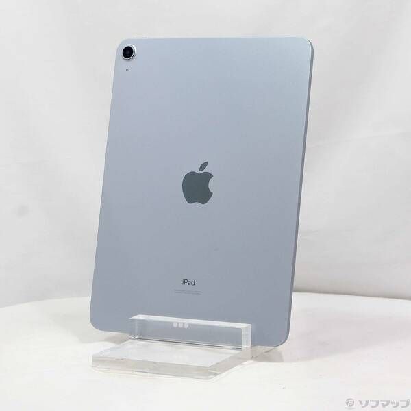 中古品〕 iPad Air 第4世代 64GB スカイブルー NYFQ2J／A Wi-Fi【305