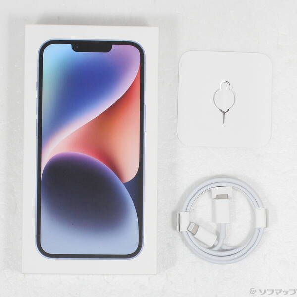 iPhone14 256GB ブルー MPWN3J／A iPhone 14 256GB ブルー SIMフリー MPWN3J/A 新品 未使用 開封済