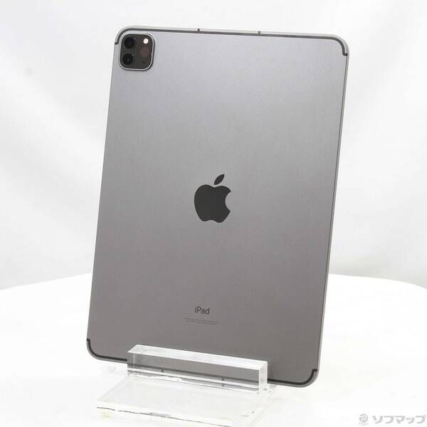 中古品〕 iPad Pro 11インチ 第3世代 256GB スペースグレイ MHW73J／A