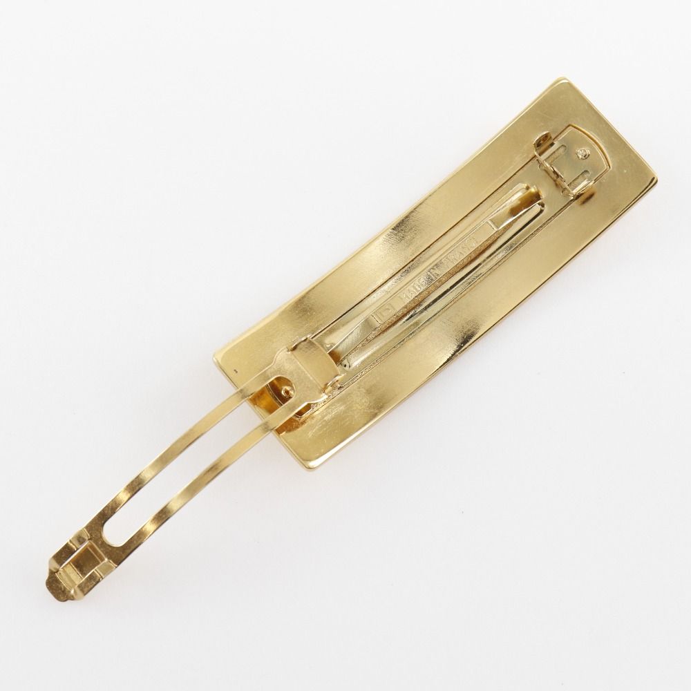 CHANEL】シャネル ロゴ 金メッキ レディース バレッタ - メルカリ