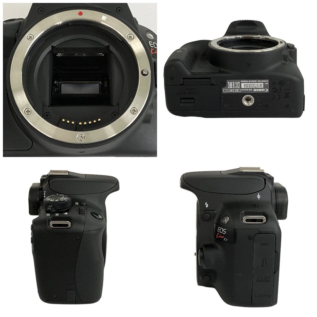 Canon　Kiss X7　ダブルズームセット　18-55mm　55-250mm Amazon.co.jp: Canon デジタル一眼レフカメラ EOS Kiss X7i ダブル