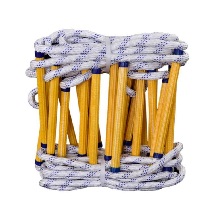 避難はしご 10m 避難用縄ばしご 縄ばしご 縄梯子 柔らかい ロープ