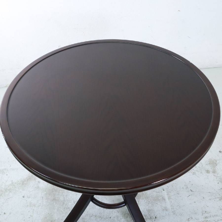 秋田木工 IDC大塚家具 No.T-130 ダイニングテーブル 直径75cm 2人用