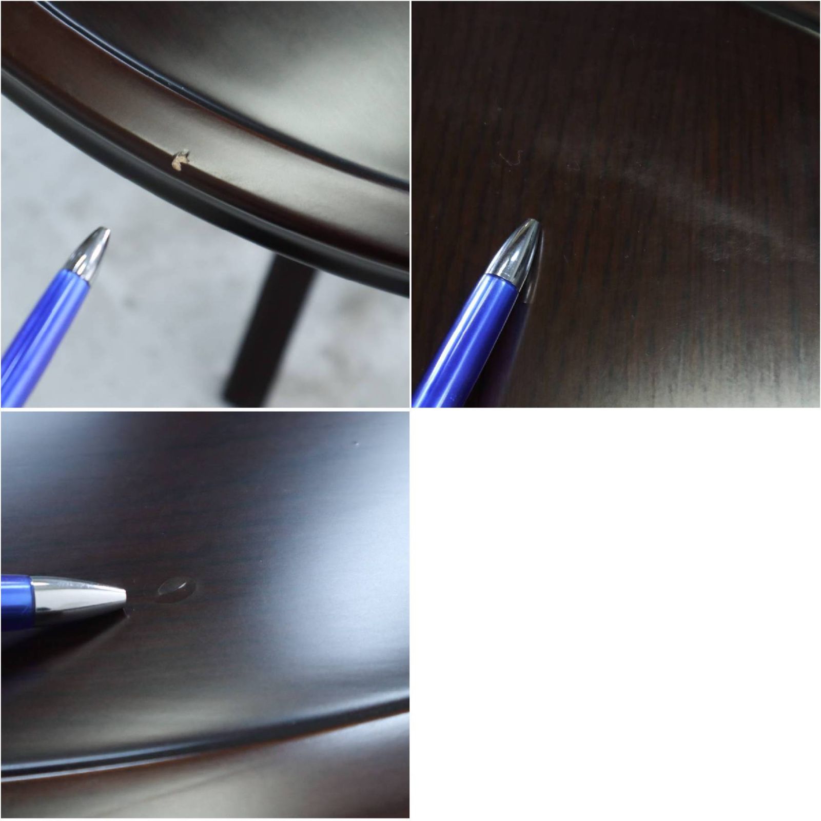 秋田木工 IDC大塚家具 No.T-130 ダイニングテーブル 直径75cm 2人用 