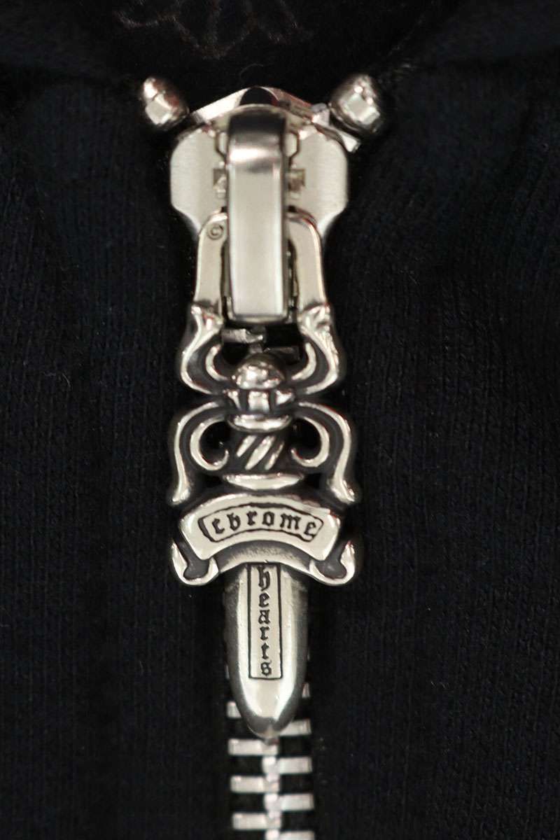 クロムハーツ サイズ:L  SWTSHRT PLVR LTD ラスベガス限定バックホースシュープリントプルオーバーパーカー 中古 SS13 クロムハーツ SWTSHRT HD ZIP LTD ラスベガス限定バックホースシュー