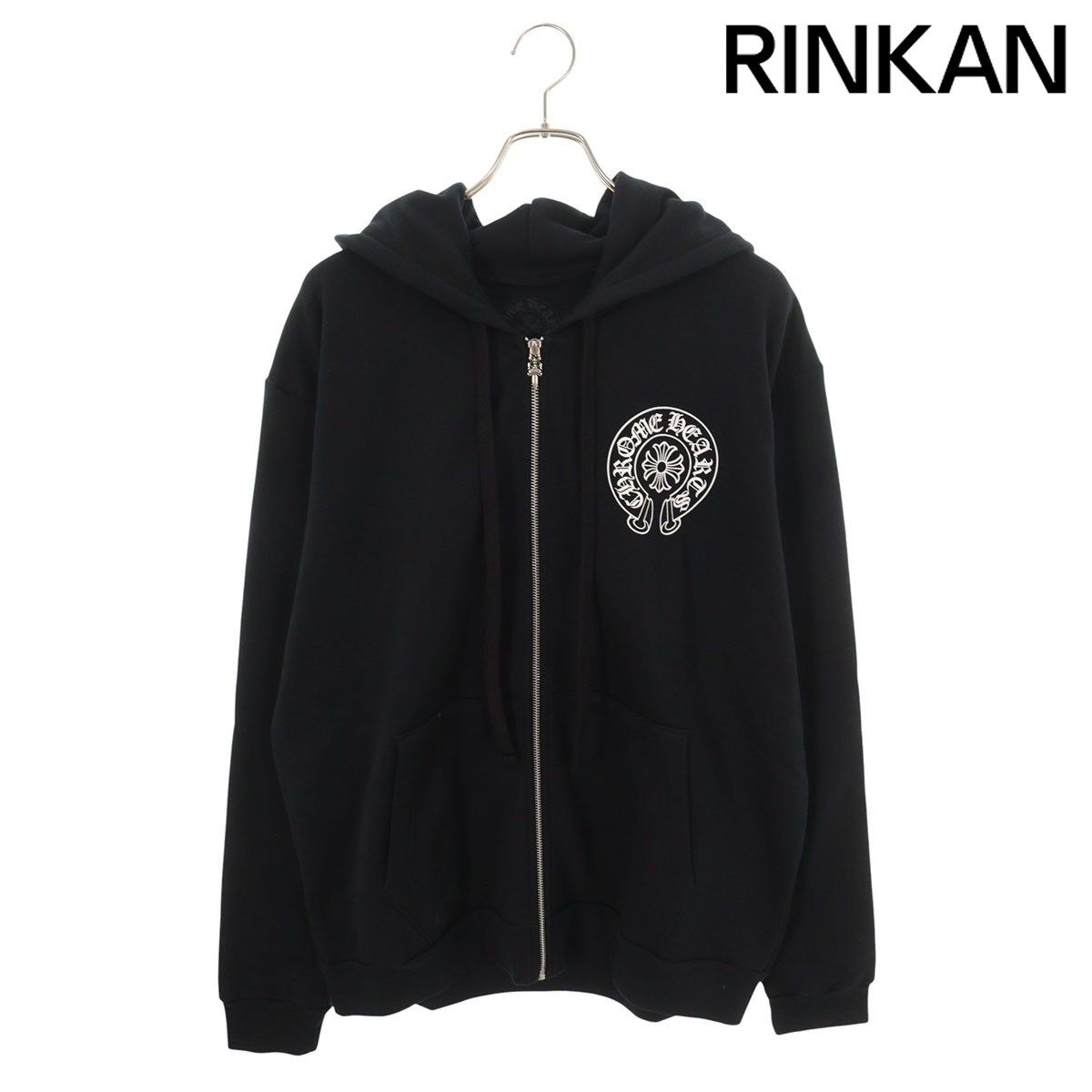 クロムハーツ SWTSHRT HD ZIP LTD マイアミ限定バックホースシュー