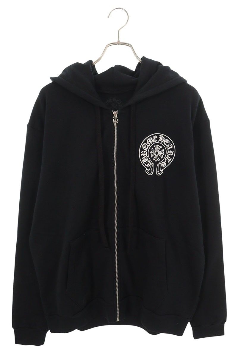 クロムハーツ SWTSHRT HD ZIP LTD マイアミ限定バックホースシュー