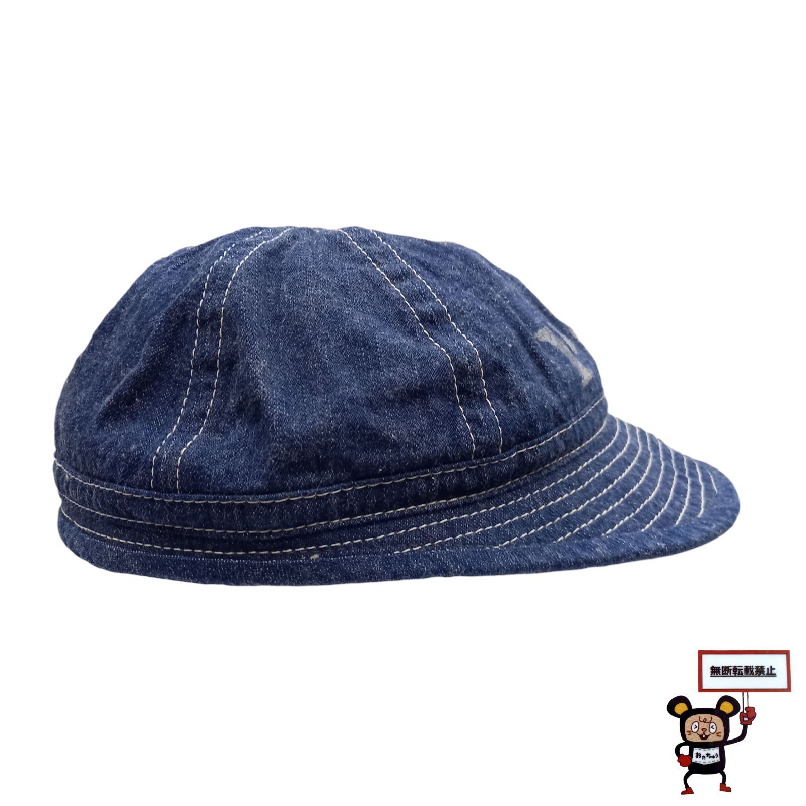 74.THE REAL McCOY'S DENIM ARMY HAT 【店舗併売品】 - メルカリ
