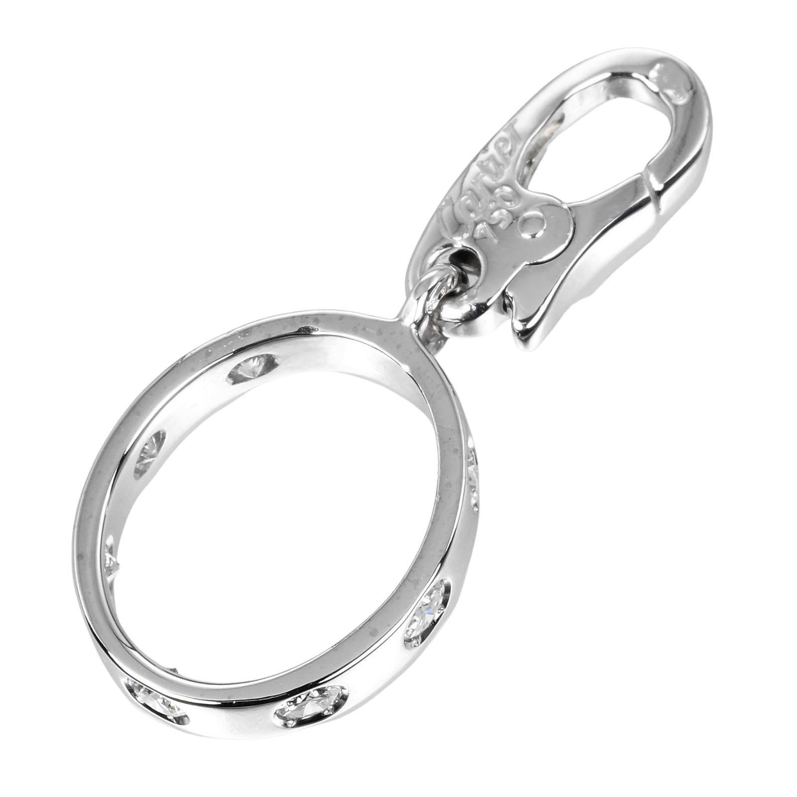 CARTIER】カルティエ ラブ チャーム K18ホワイトゴールド×7P