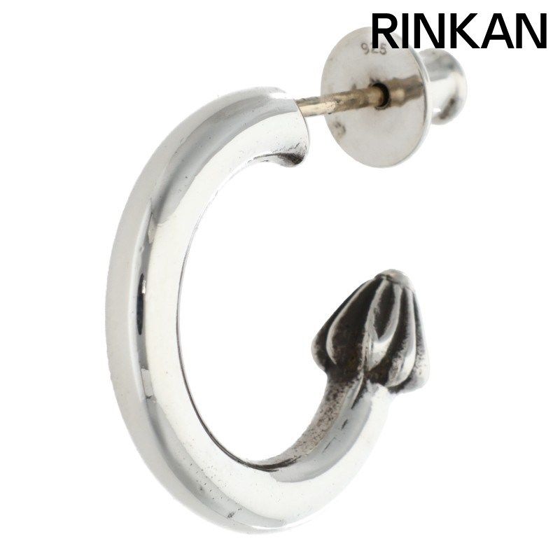 CH (クロムハーツ) HOOP PLAIN プレーン フープピアス シルバー Chrome Hearts クロムハーツ HOOP PLAIN プレーン フープピアス SV925