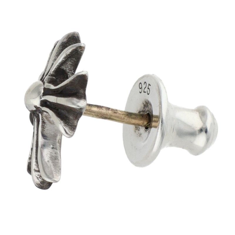 クロムハーツ No2 CH CRS/CHクロススタッド シルバーピアス メンズ ※12