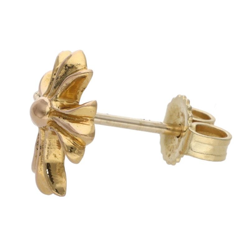 クロムハーツ 22K No2 CH CRS/22K CHクロススタッド ゴールドピアス