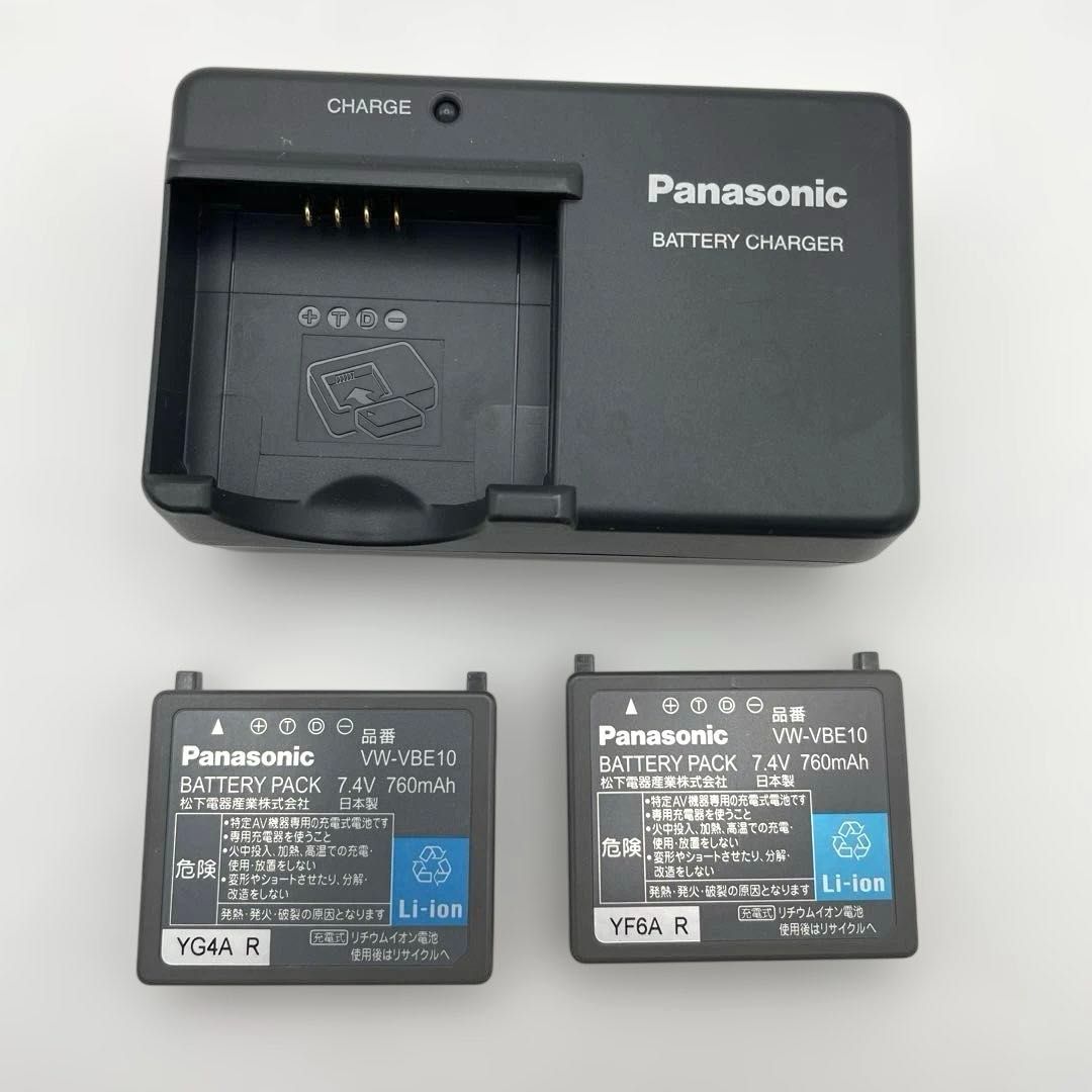 動作OK】SDビデオカメラ パナソニック SDR-S200-S シルバー