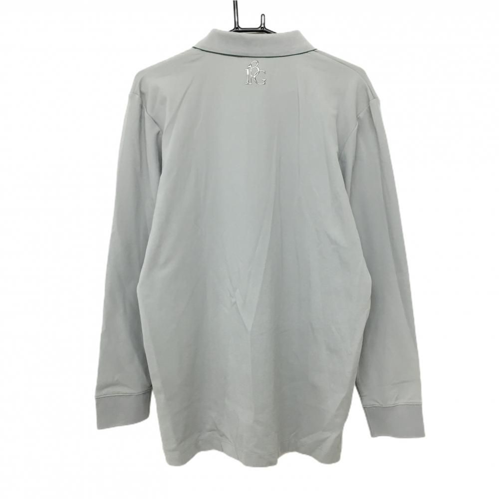 【ウノピゥウノウグァーレトレゴルフ】立体ロゴマーク 総柄 長袖ゴルフポロシャツ 1PIU1UGUALE3 GOLF 長袖ポロシャツ M L ウノピゥウノウグァーレトレ