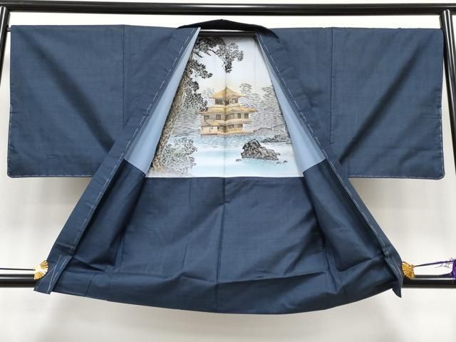 平和屋着物○極上 男性 本場大島紬 アンサンブル 100亀甲 総詰め 恵純
