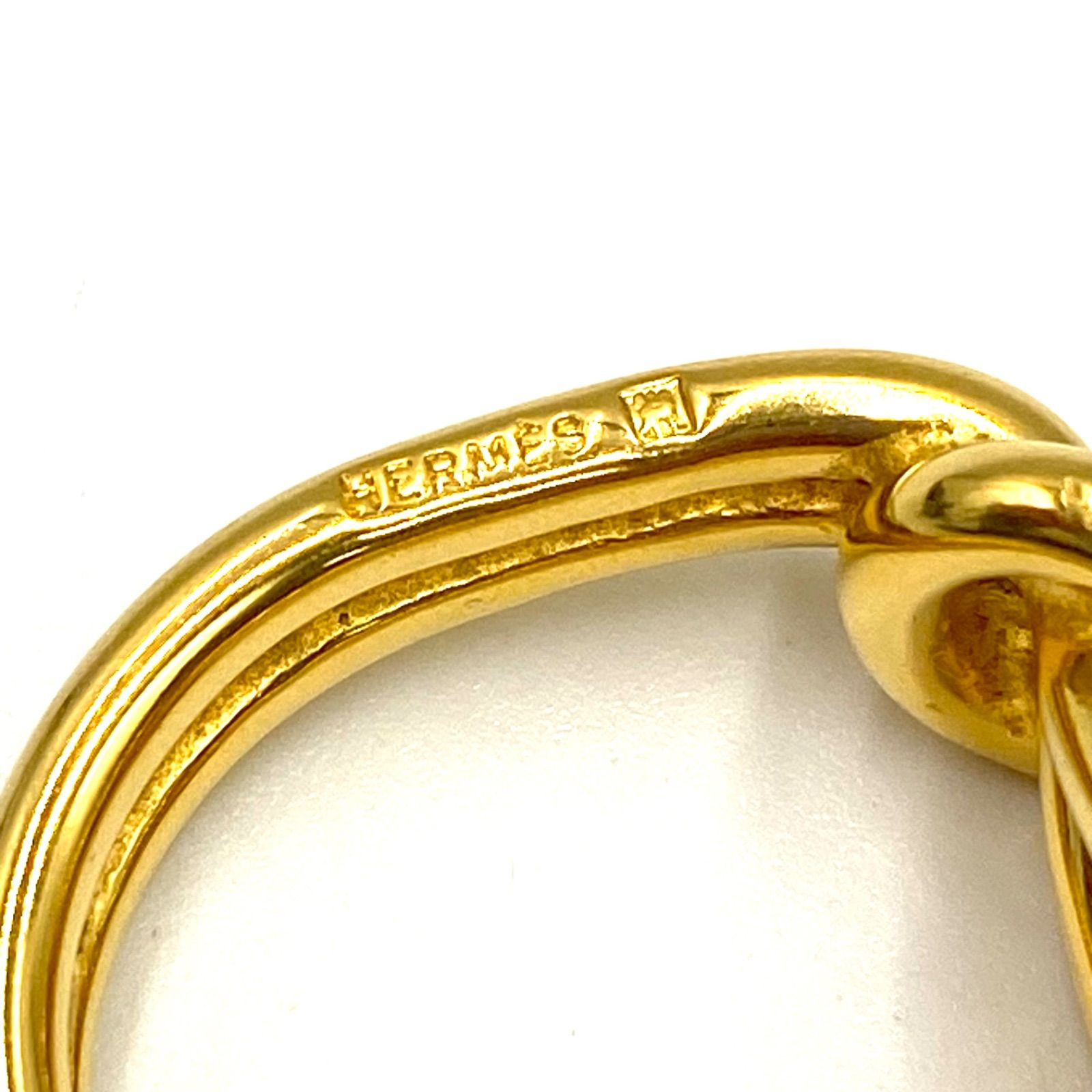 HERMES 【アタメ】シリーズのゴールドスカーフリング 箱付き 楽天市場】【箱アリ】HERMES エルメス スカーフリング ベルトモチーフ