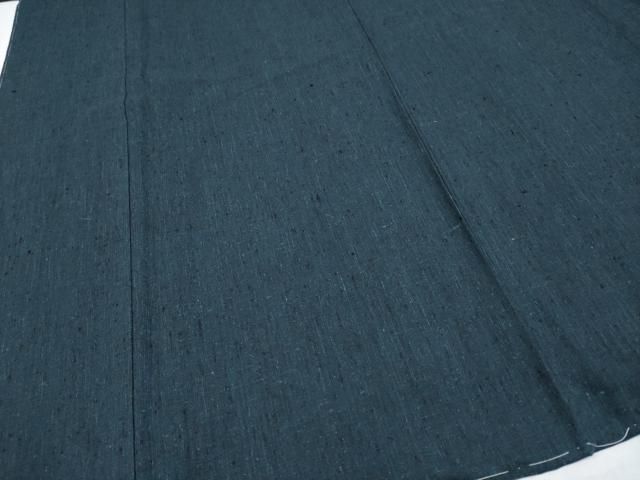平和屋着物○極上 男性 紬 アンサンブル キングサイズ 色無地 褐返色地