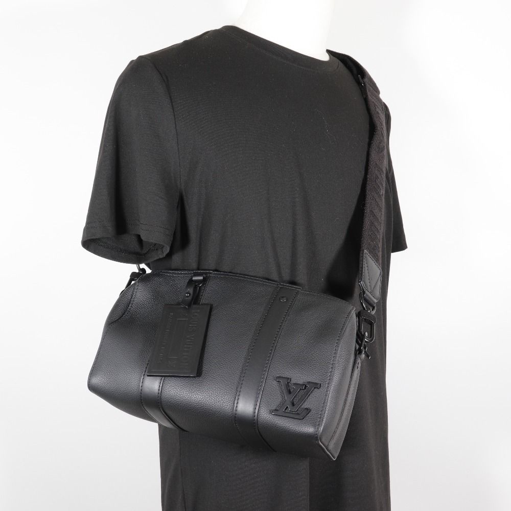 LOUIS VUITTON ルイ・ヴィトン シティ キーポル LVアエログラム LVアエログラム M59255 カーフ LOUIS VUITTON】ルイ・ヴィトン シティ キーポル LVアエログラム ミニ