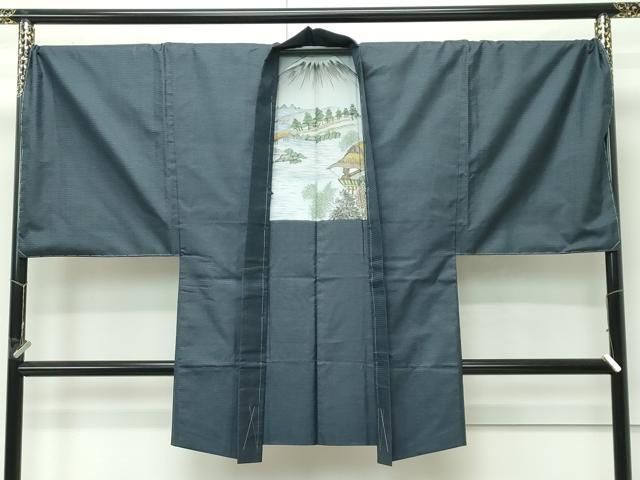 平和屋着物●極上　男性　本場大島紬　アンサンブル　キングサイズ　100亀甲　総詰め　逸品　未使用　CYAA4196s6 平和屋着物○極上 男性 本場大島紬 アンサンブル キングサイズ 100亀甲