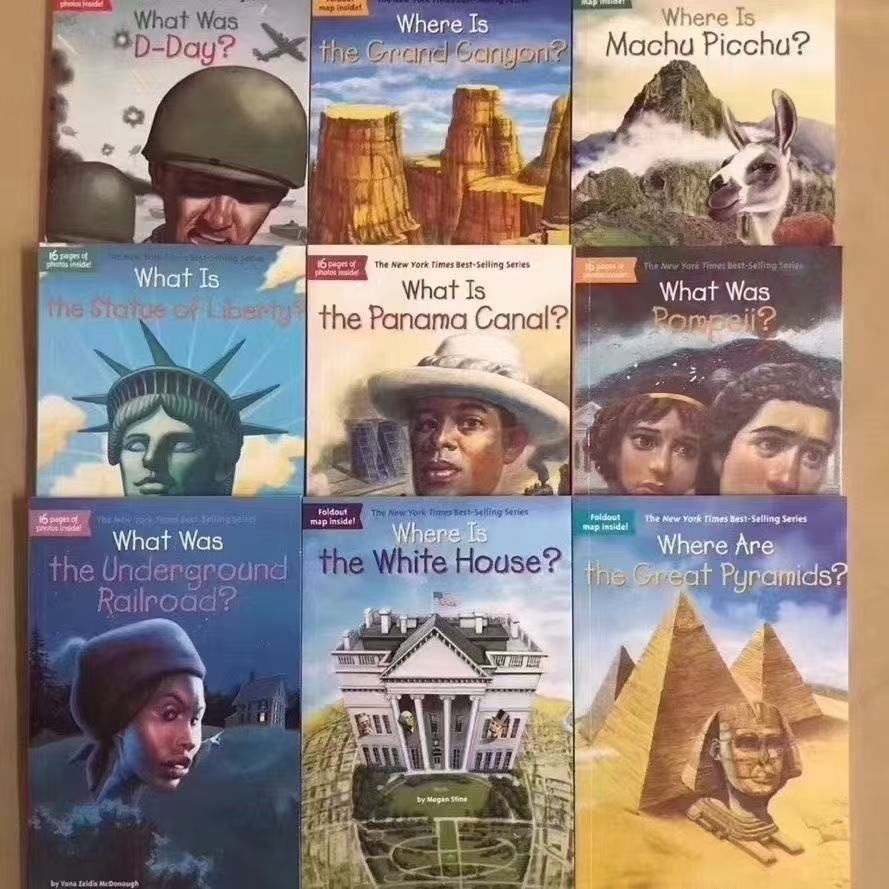 What Was/Is Where Is シリーズ 27冊 英語 洋書 絵本 - メルカリ