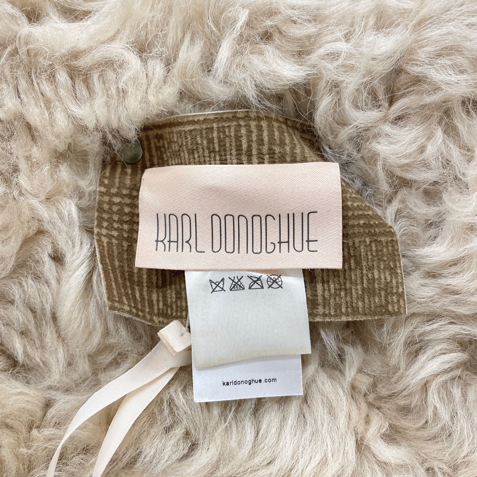 KARL DONOGHUE カールドノヒュー ムートンストール マフラー ショール