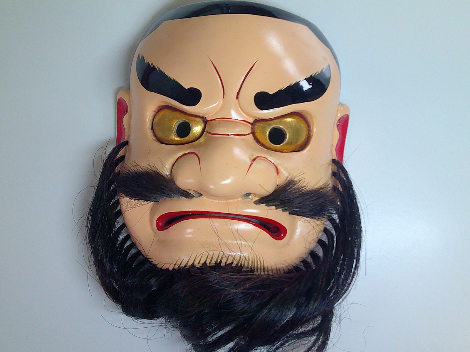 神楽面 能面 男命 古美術 工芸品 装飾品 縁起物 双芸社 - メルカリ