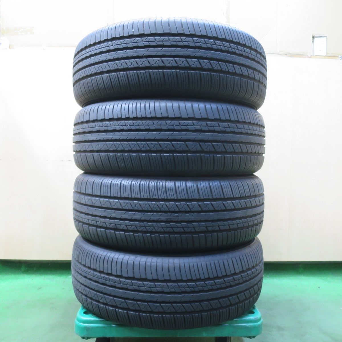 新車外し！25年☆225/55R18 ファルケン ZIEX ZE001 A/S タイヤ 18 
