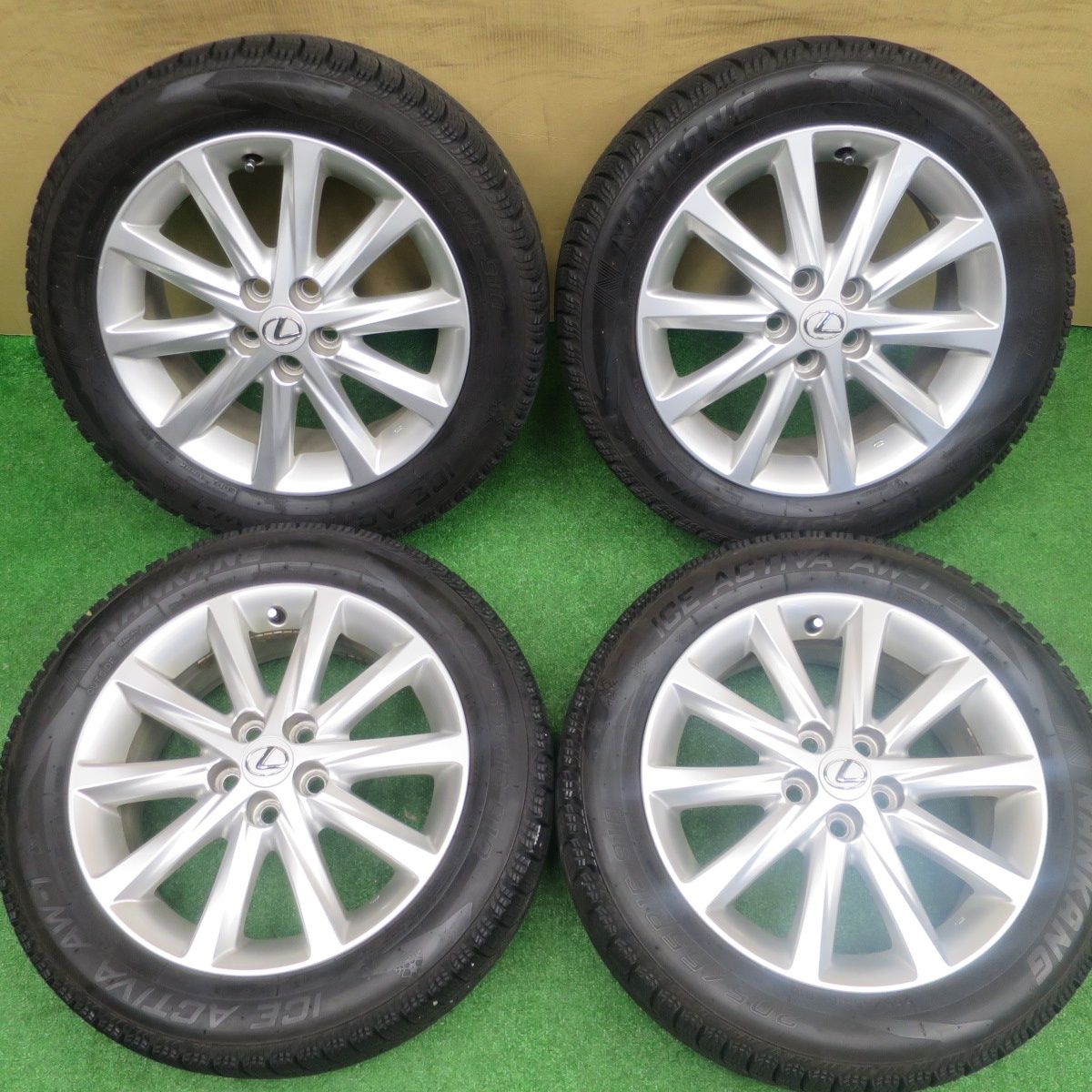 バリ溝！21年！キレイ！9分☆レクサス CT 純正 205/55R16 スタッドレス