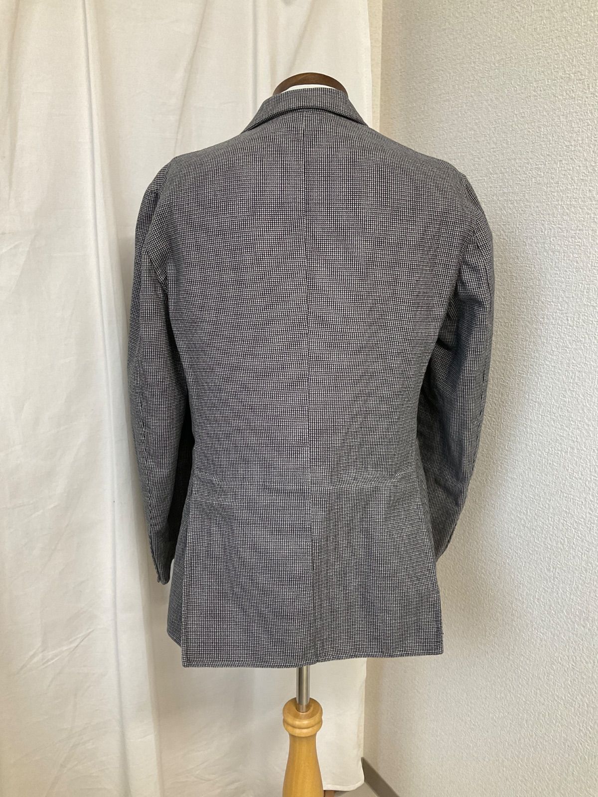 BOGLIOLI ボリオリ テーラードジャケット 千鳥柄 サイズM グレー