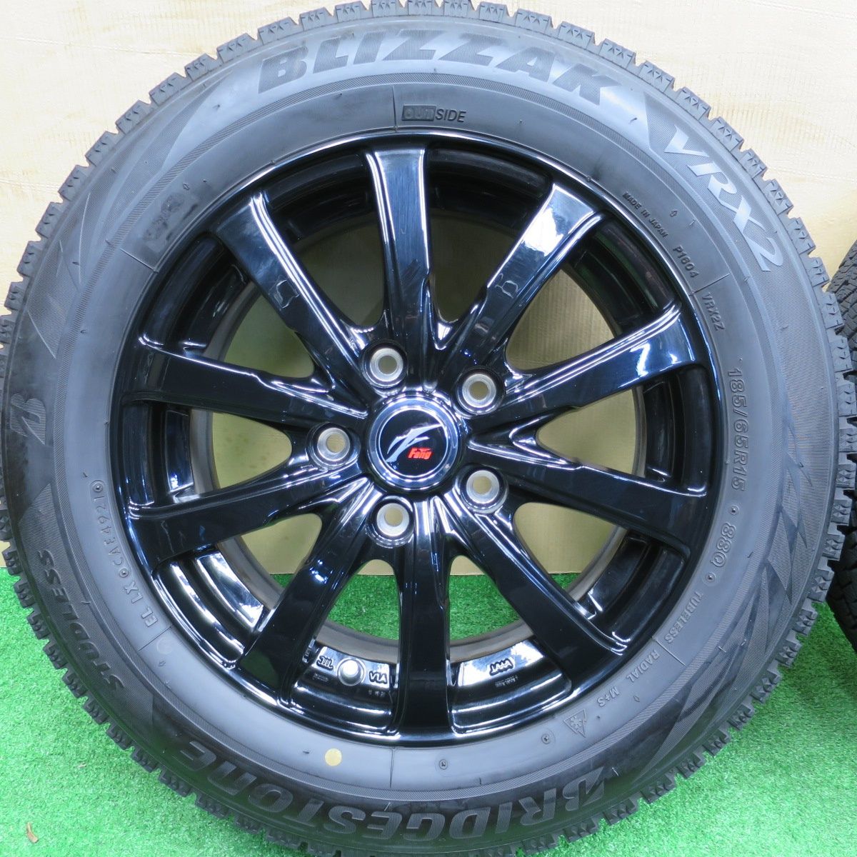 バリ溝！21年！9分☆スタッドレス 185/65R15 ブリヂストン ブリザック